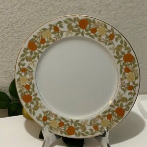 Royal M Meito Sheridan Rimmed 10 1/2” dinner plate G 6
